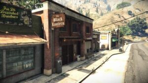 Black Lantern Bar FiveM MLO [Grapeseed Local Bar Interior]