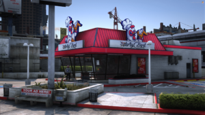 Dirty Bird Fastfood FiveM MLO [Casual Restaurant Interior]
