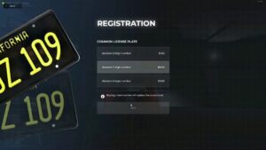 License Plate Changer FiveM System [Standalone Customization Tool]