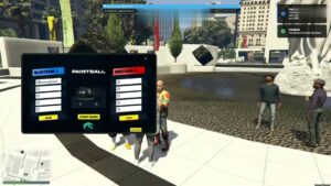 Paintball FiveM System [Interactive Arena for QB]