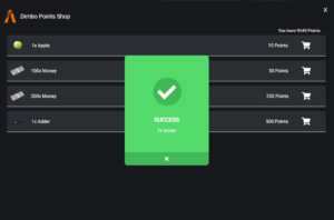 Points Shop Management System
