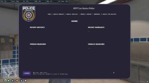 Police MDT System V10 [Improved Interface Features]