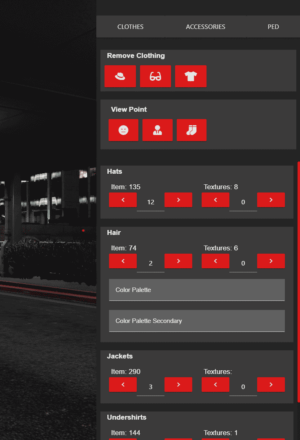 Qbus Clothing Script