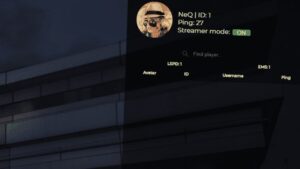 Player Scoreboard UI [Latest V17 Deployment]
