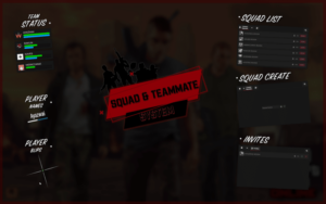 Squad & Teammate FiveM System [Team and Crew RP Features]
