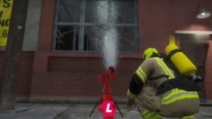 Firefighting Water Monitor System